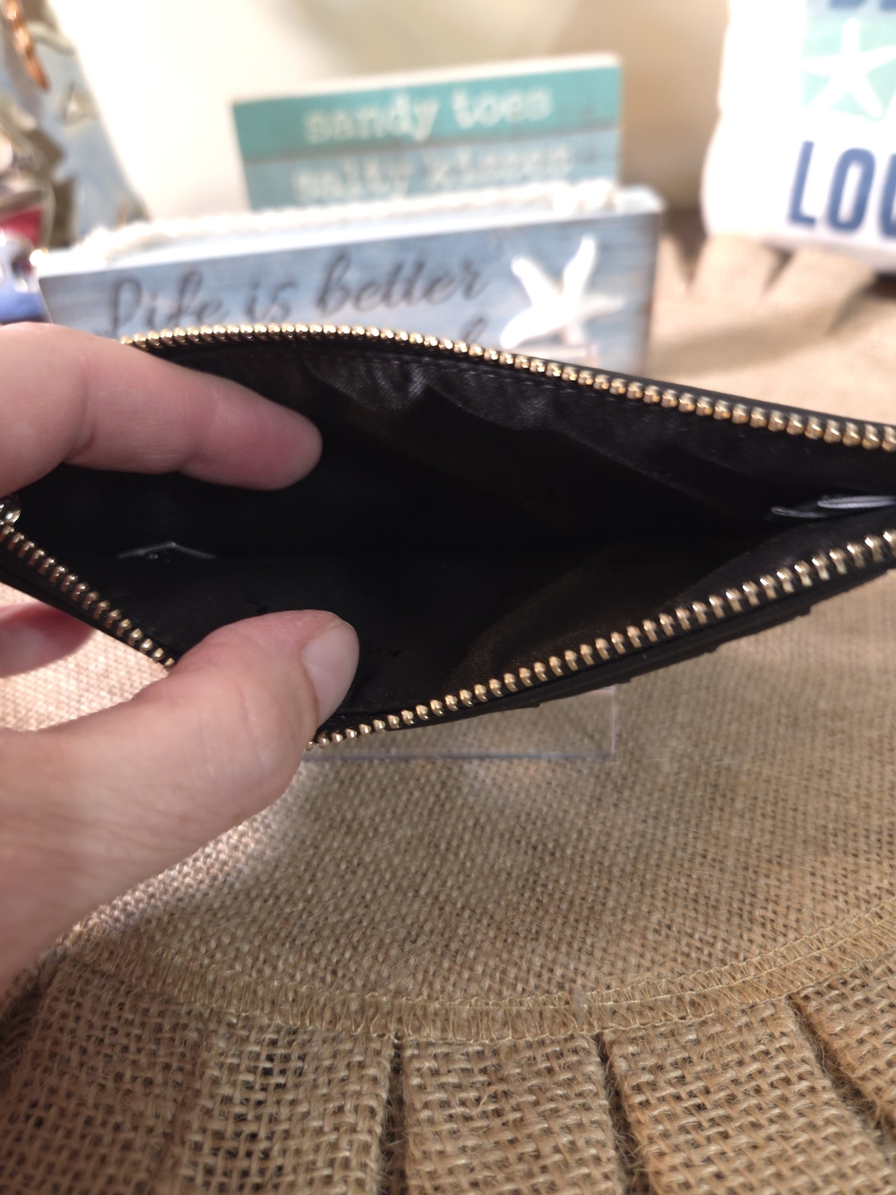 NWT Kate Spade Kenzie Black Large Cardcase In Box - Picture 4 of 6